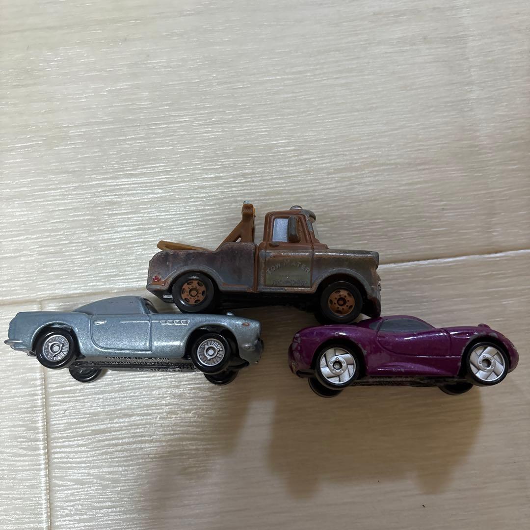 ディズニーカーズ トミカ 8台セット まとめ売り マックィーン メーター 初期