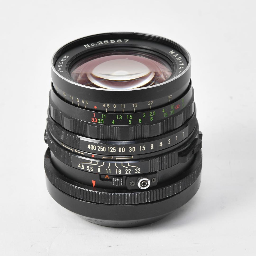 マミヤ SEKOR 50mm F4.5 RB67用 中判カメラ用 広角レンズ