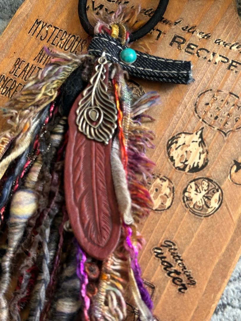 アジアン系ロングヘアゴム　No.261