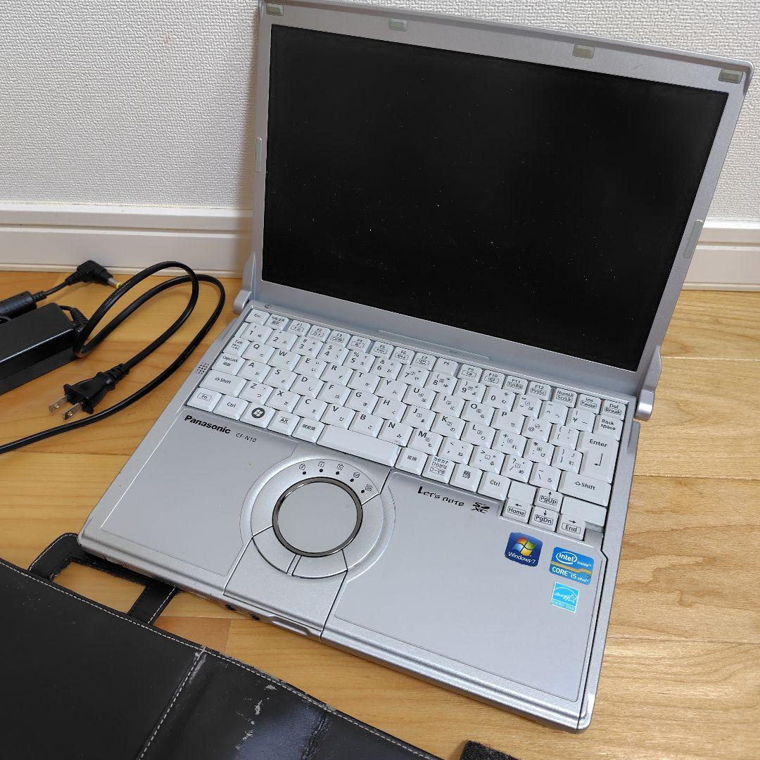 レッツノート本革純正カバー(パソコンケース)付き