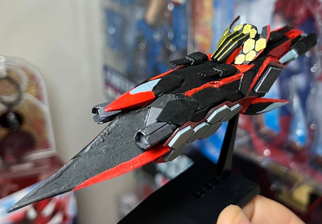 限界値下げ　宇宙戦艦ヤマトメカコレ改造完成品　ヤマトよ永遠に　グロデーズ