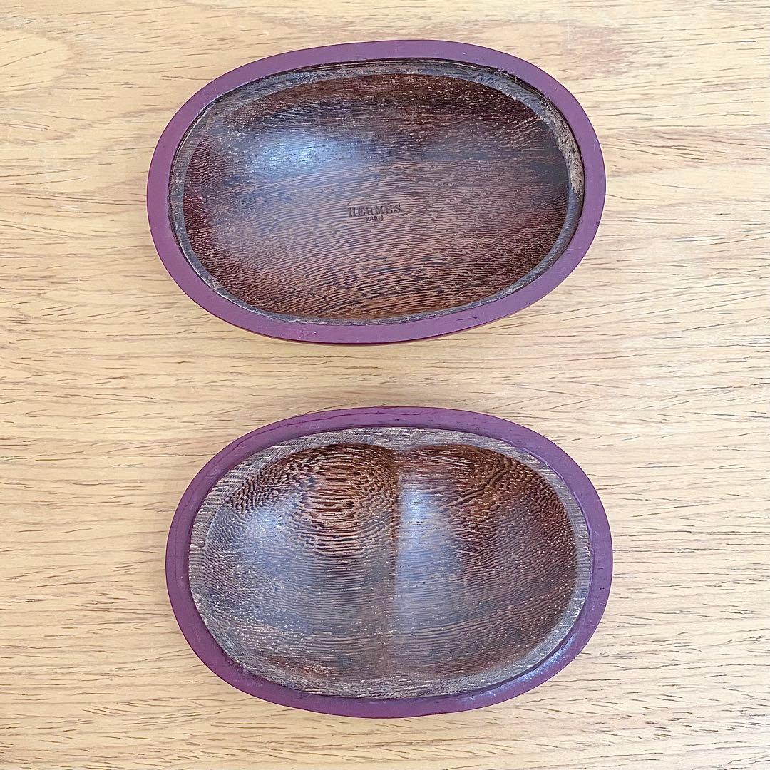 ◎ HERMES エルメス ツイリーボックス 小物入れ ボルドー