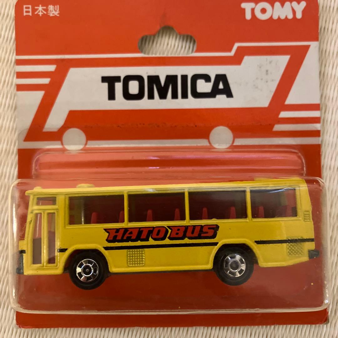 トミカ HATO BUS イエロー ミニカー　80s はとばす　日野