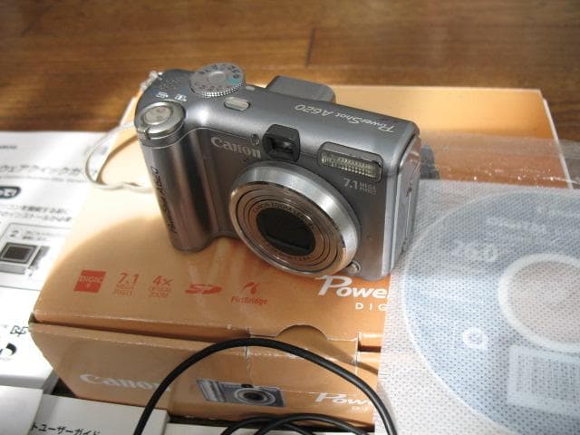 キヤノン PowerShot パワーショット A620 710万画素 デジカメ