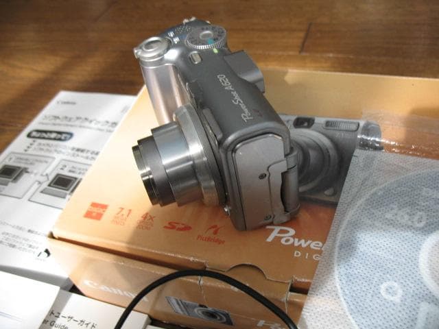 キヤノン PowerShot パワーショット A620 710万画素 デジカメ