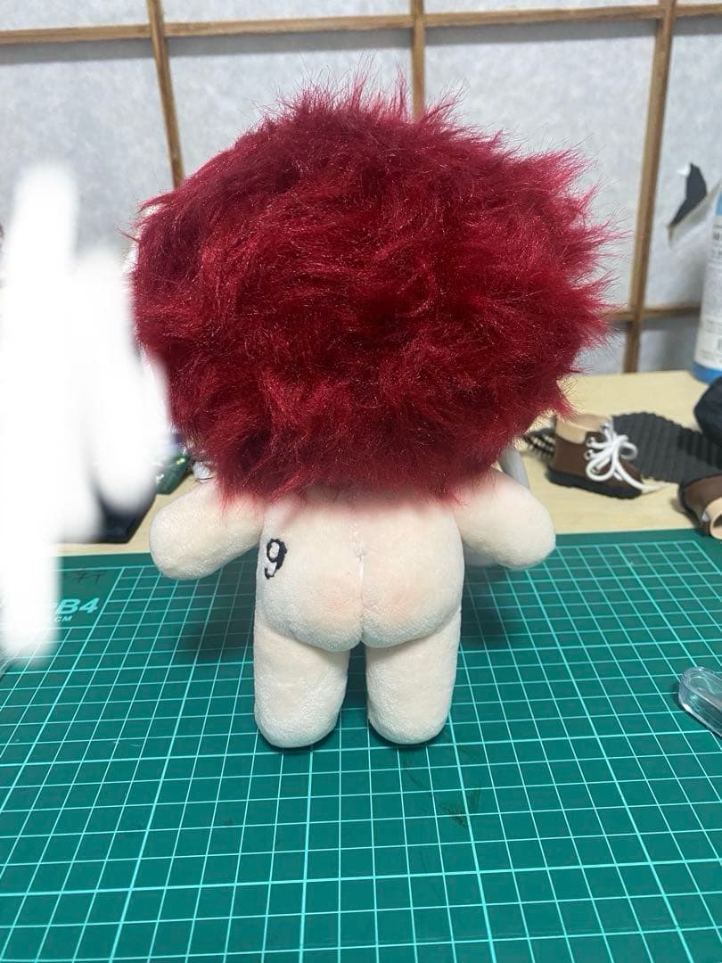 自作ぬいぐるみ　約20cm　棉花娃娃 ハンドメイド