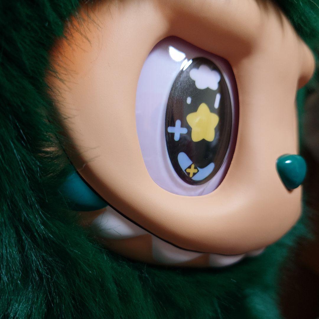 超特大60cmジモモ カラフルテール 特注モデル ダークグリーン 新品・未使用