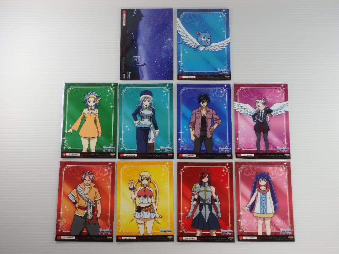 フェアリーテイル ブロマイド 18枚セット まとめ売り ナツ ジュビア ルーシィ