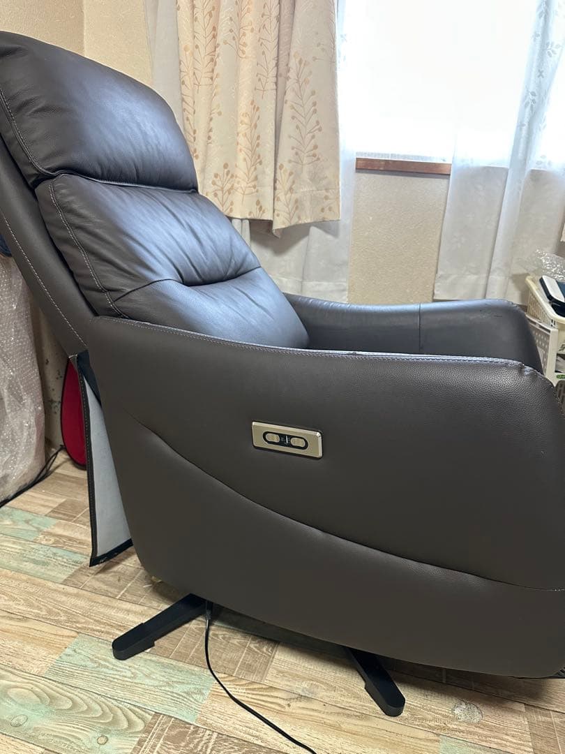 ★ニトリ 電動リクライニングチェア(2モーター ラグジェ BK)