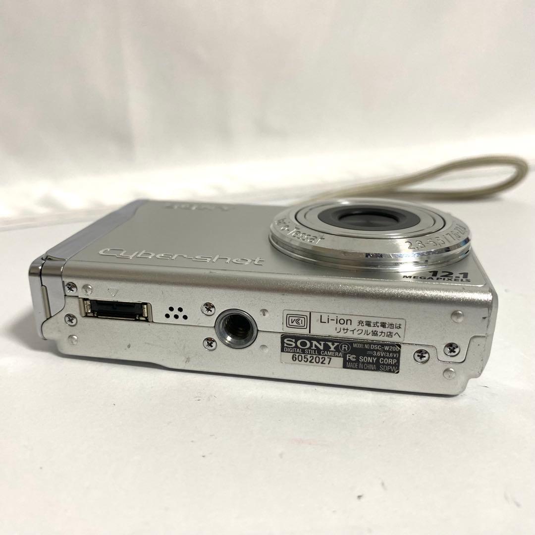 SONY cyber-shot DSC-W200 デジタルカメラ