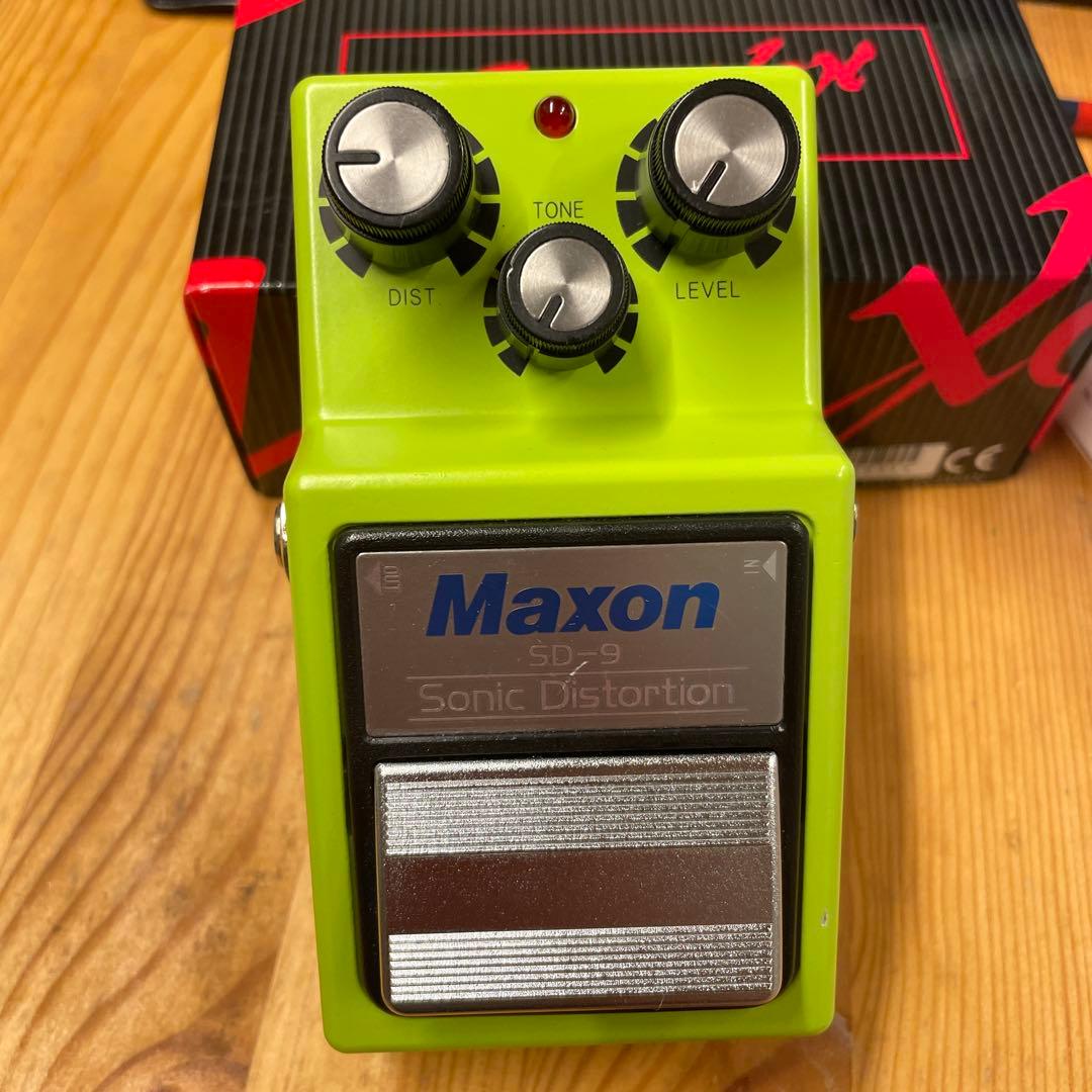 Maxon SD-9 Sonic Distortion マクソン　おまけ付き