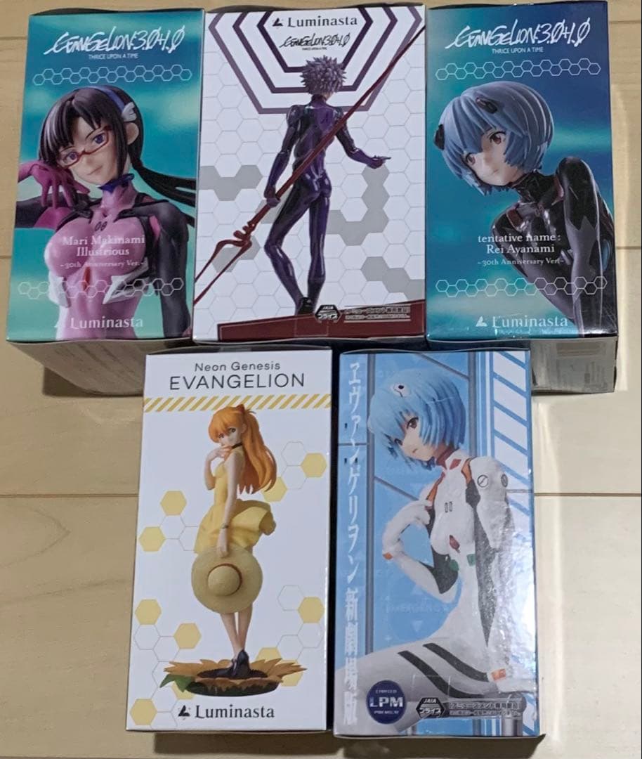 【値下げ未開封】エヴァンゲリオン フィギュアセット