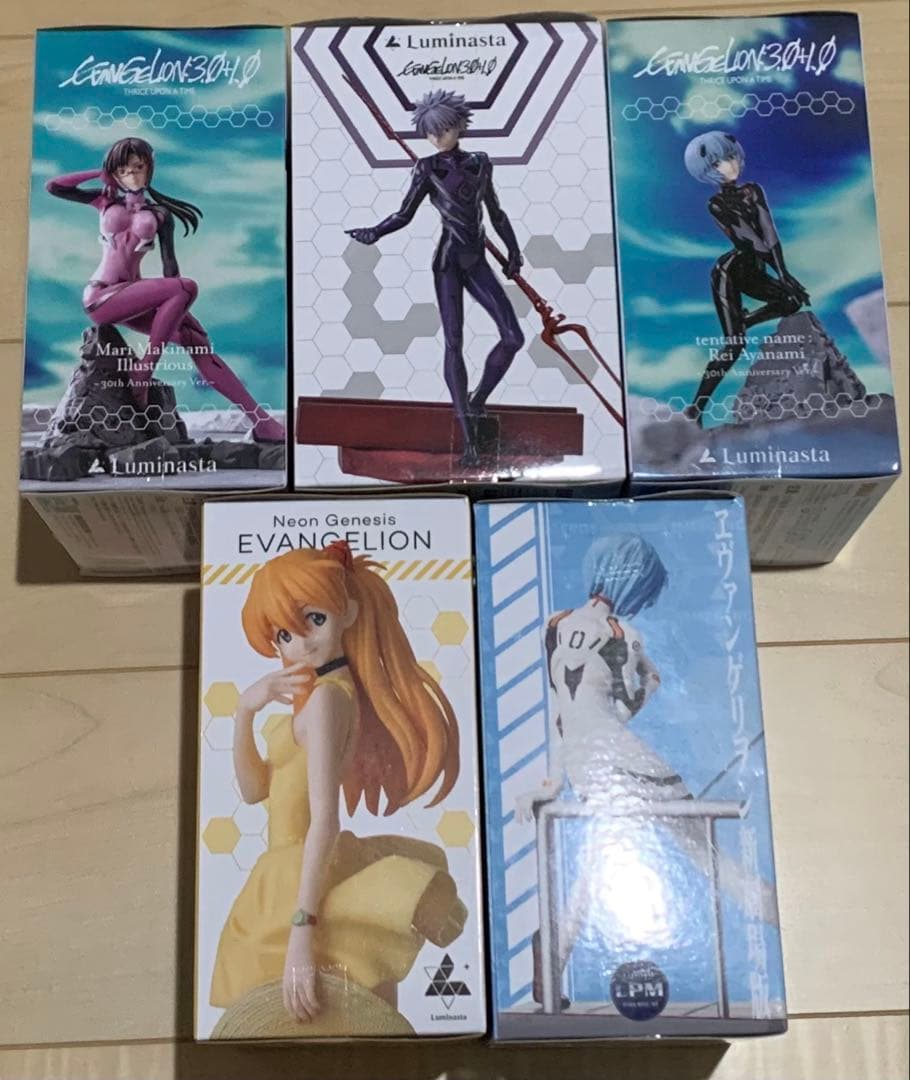 【値下げ未開封】エヴァンゲリオン フィギュアセット
