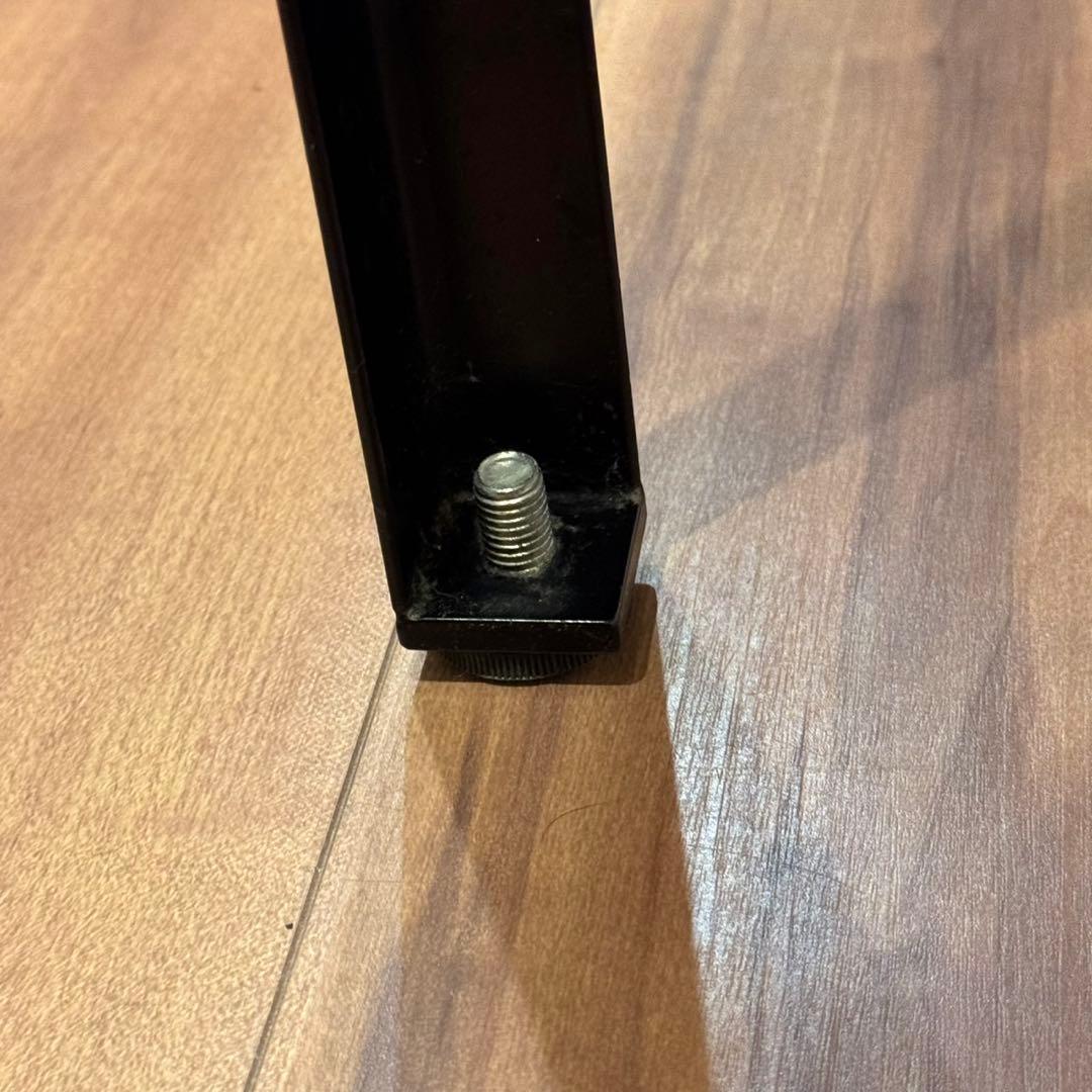 【引取り値引有】graf ワークテーブル　ガラス天板付　ダイニング　作業台　店舗