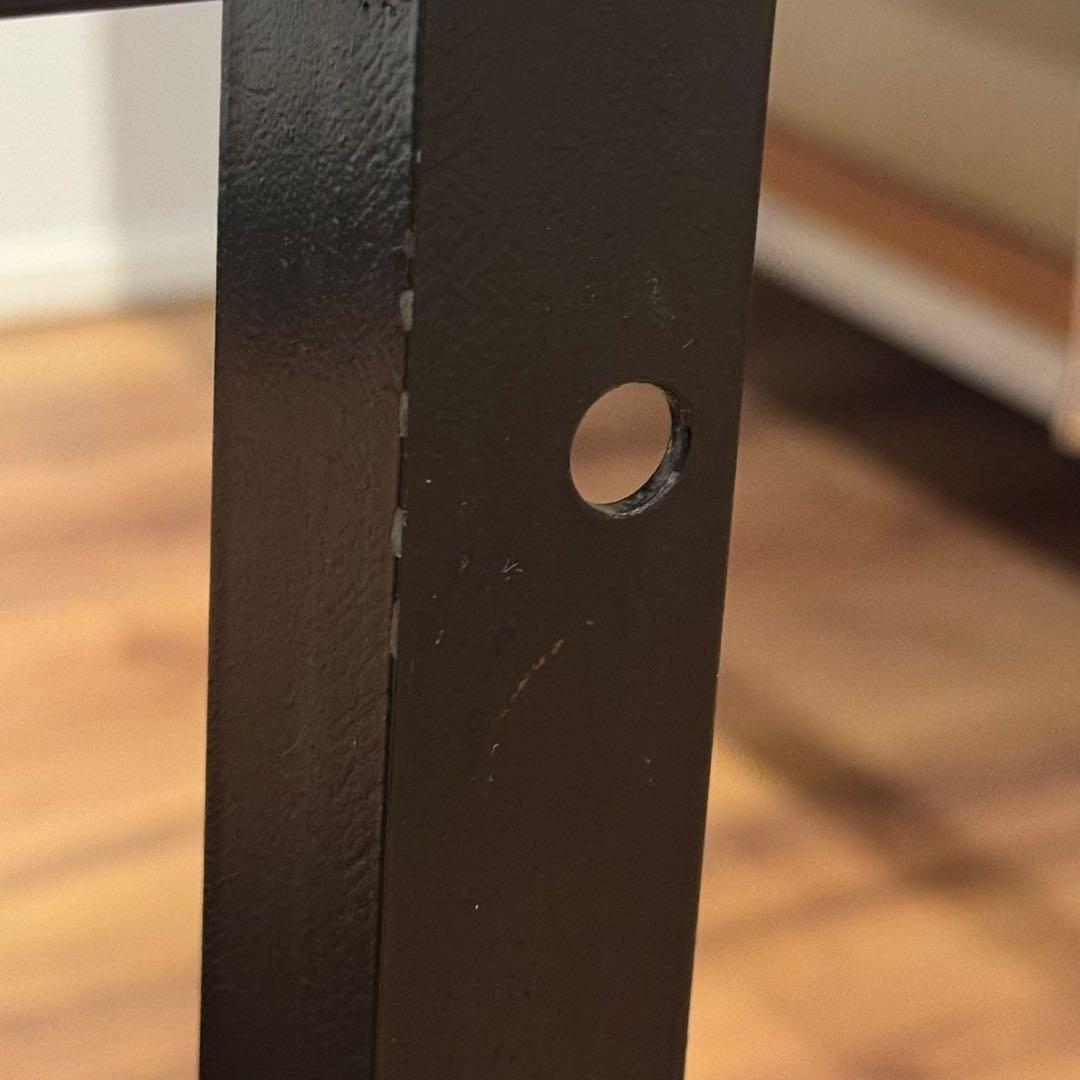 【引取り値引有】graf ワークテーブル　ガラス天板付　ダイニング　作業台　店舗