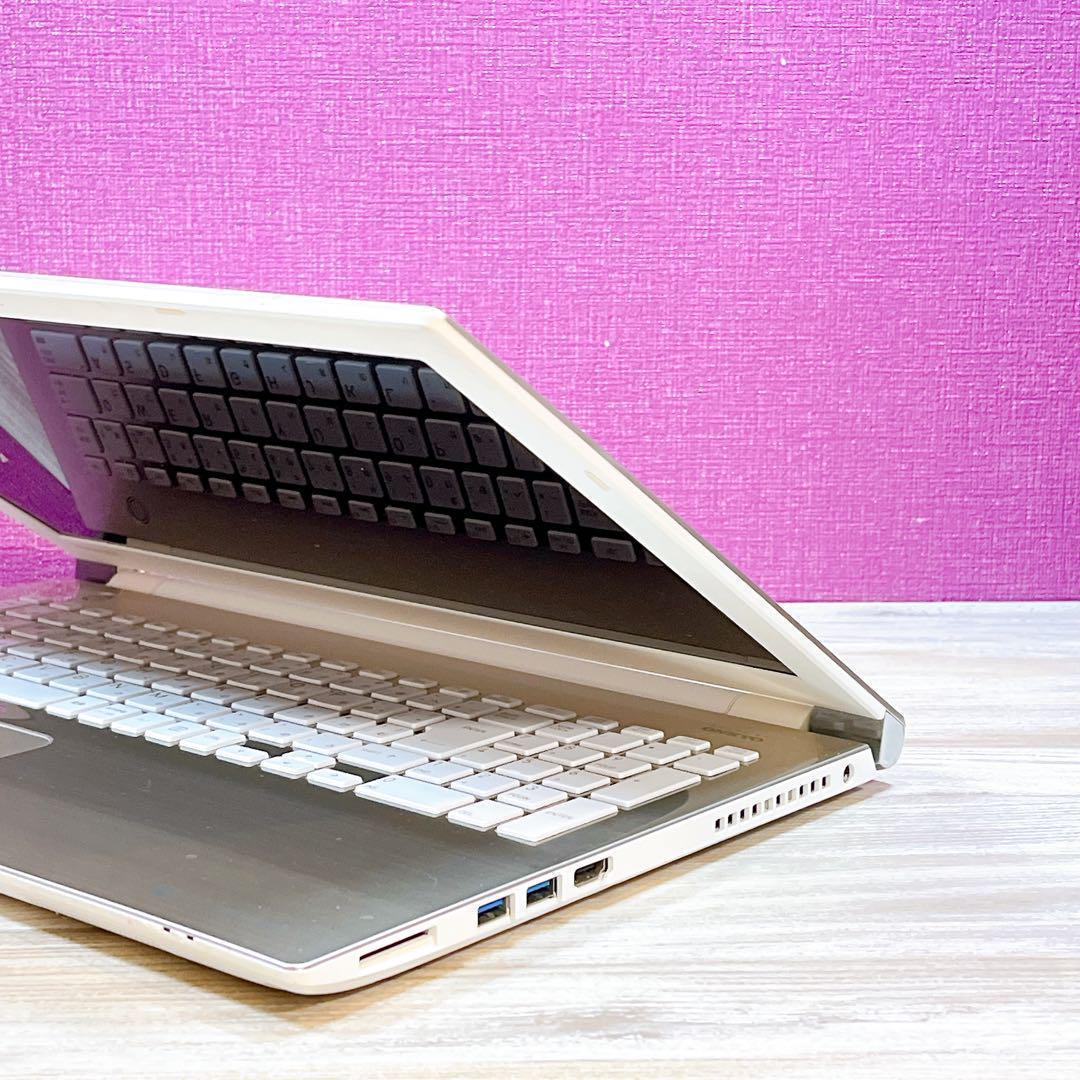 美品✨Win11✨7世代Corei3✨すぐ使えるノートパソコン✨1TB✨カメラ付