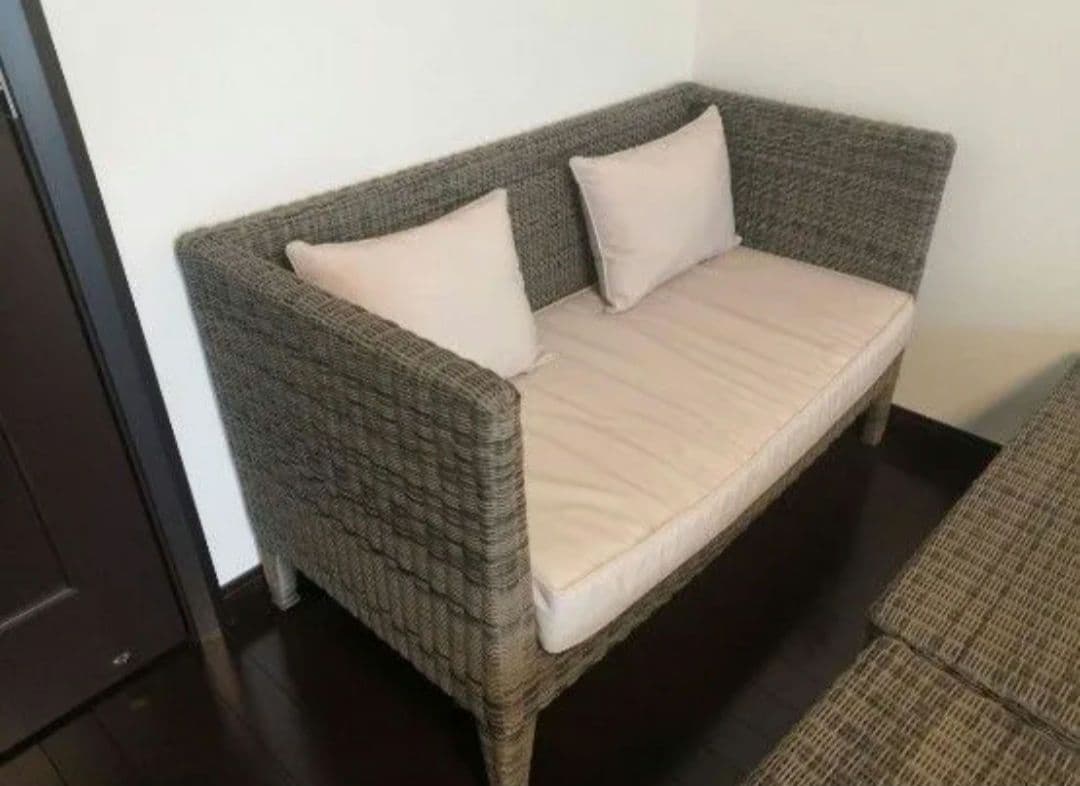 青山ガーデン　タカショー　tarinaシリーズ　屋外用ソファー