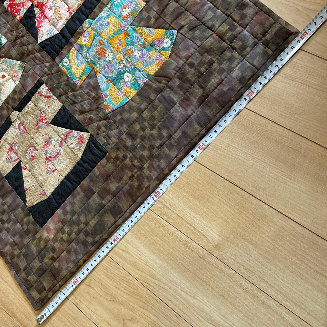 パッチワーク　タペストリー　ハンドメイド