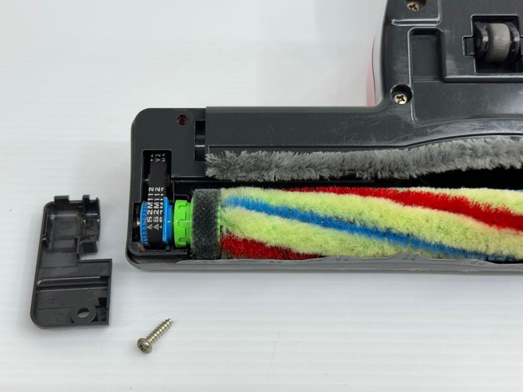 動作保証　日立掃除機　ヘッド　パワーブラシ　D-AP34 希少　中古　赤　レッド