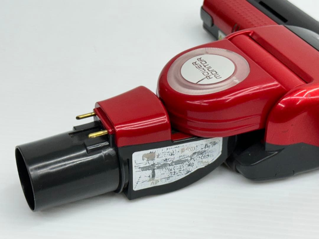 動作保証　日立掃除機　ヘッド　パワーブラシ　D-AP34 希少　中古　赤　レッド