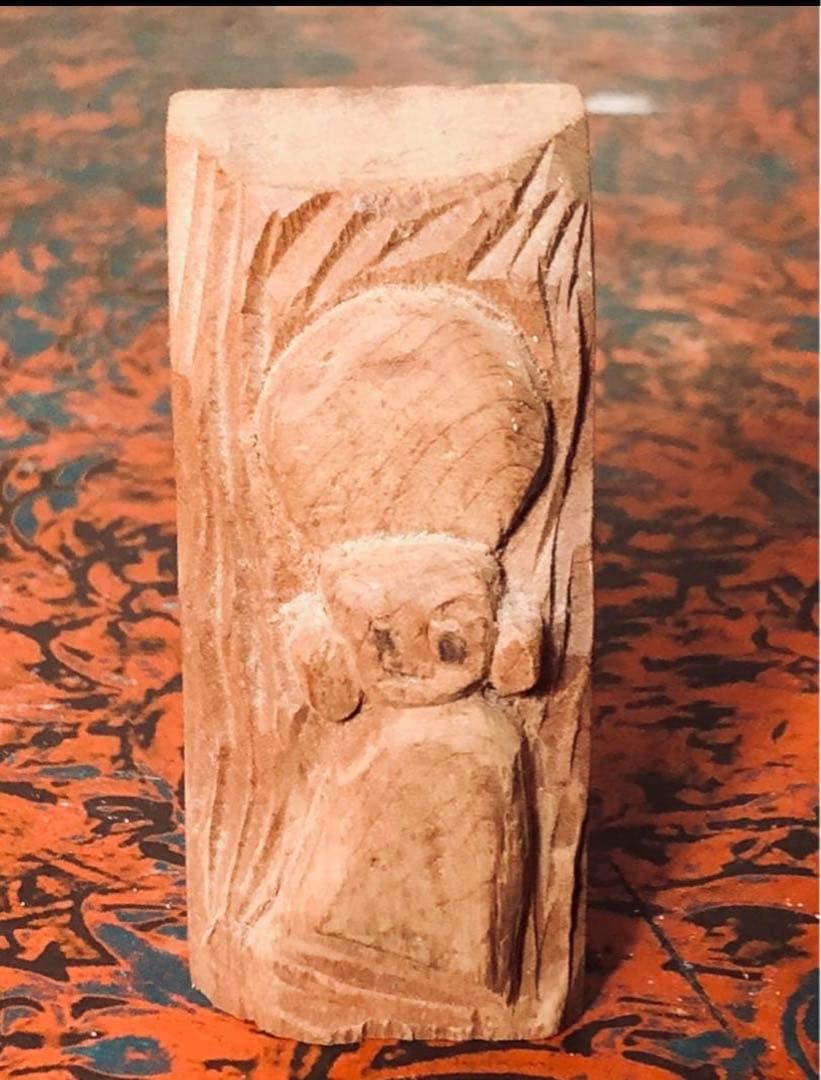 禅僧　蒼雲作　とても優しいお顔の仏様　バッグにも入る大きさ　全ての人に幸せを