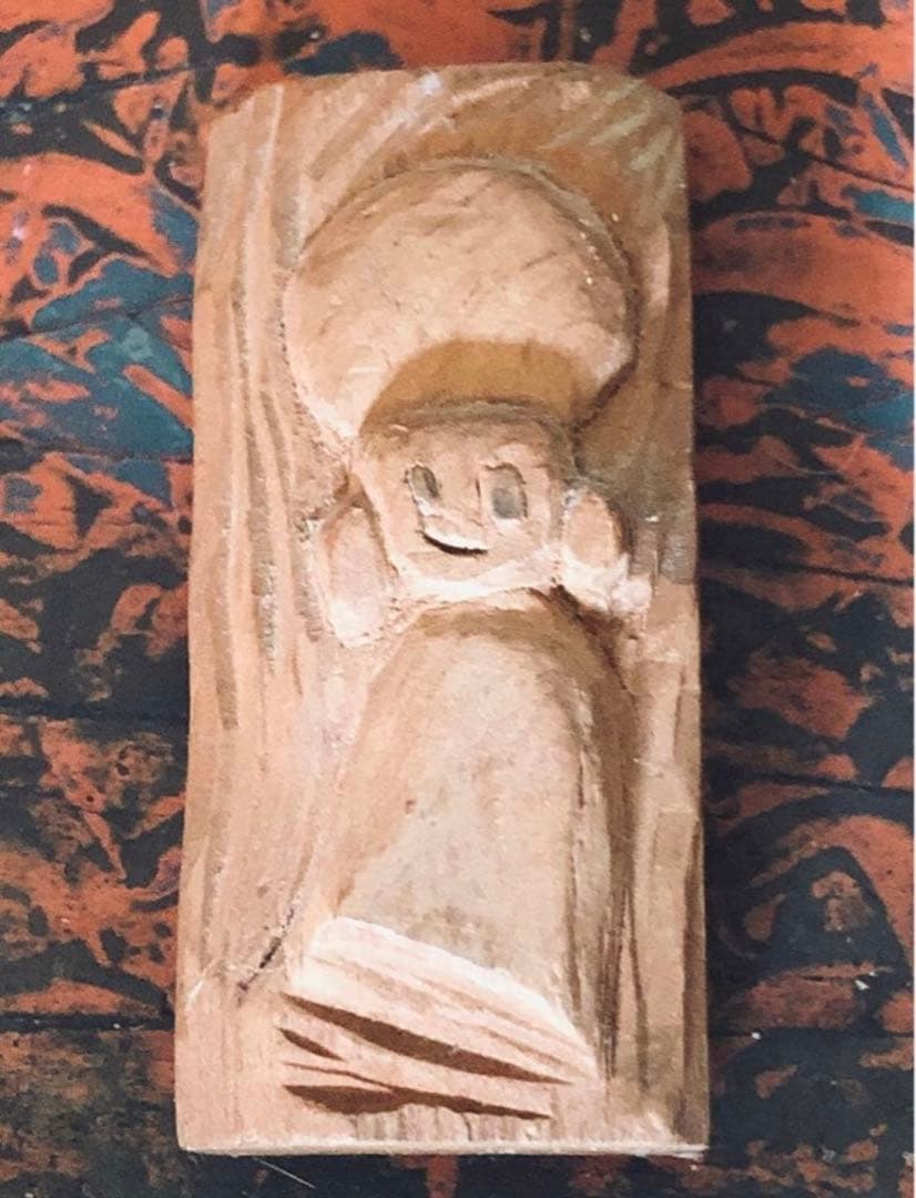 禅僧　蒼雲作　とても優しいお顔の仏様　バッグにも入る大きさ　全ての人に幸せを