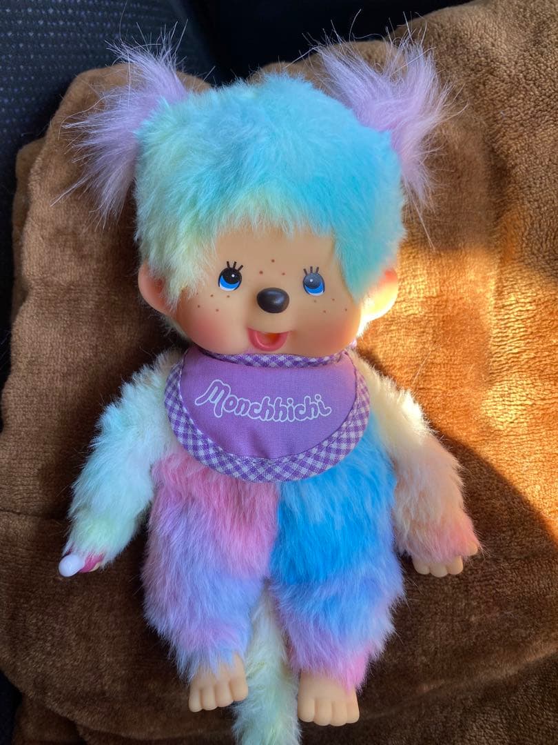 レア モンチッチタイダイプラッシュモンチッチ入手困難