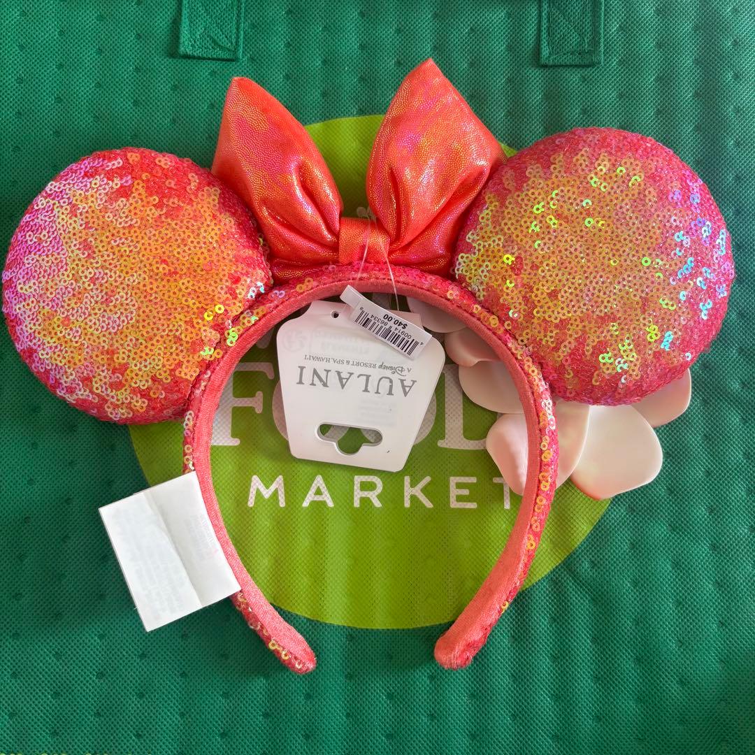 アウラニディズニー　プルメリア　カチューシャ