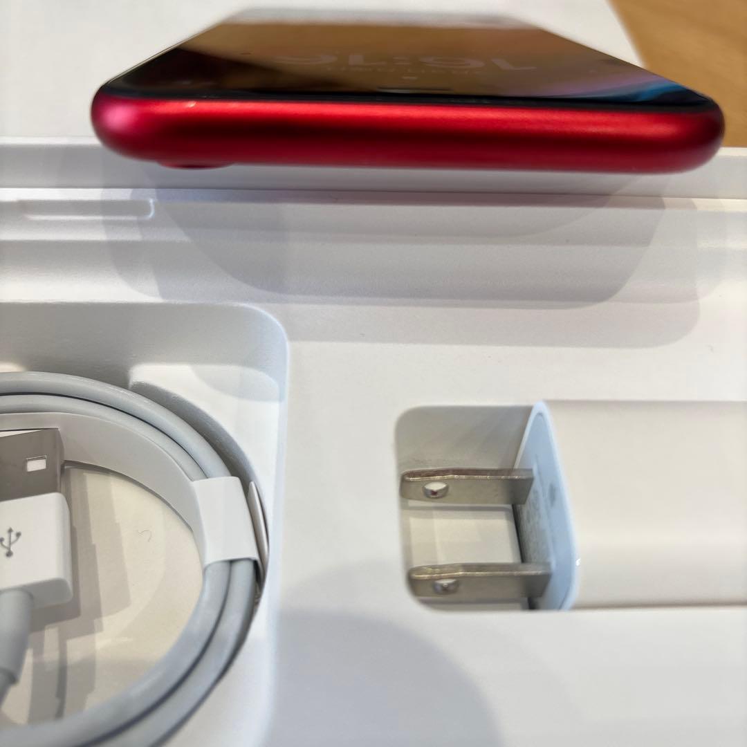 iPhone XR レッド　128GB SIMフリー　バッテリー79%
