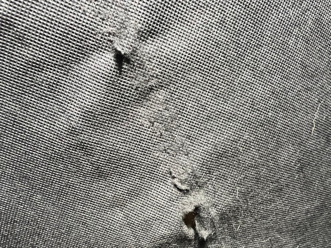 交渉可:ニトリ　本革カウチソファー黒　3人掛け左コーナー　ロゾ4クッション2個