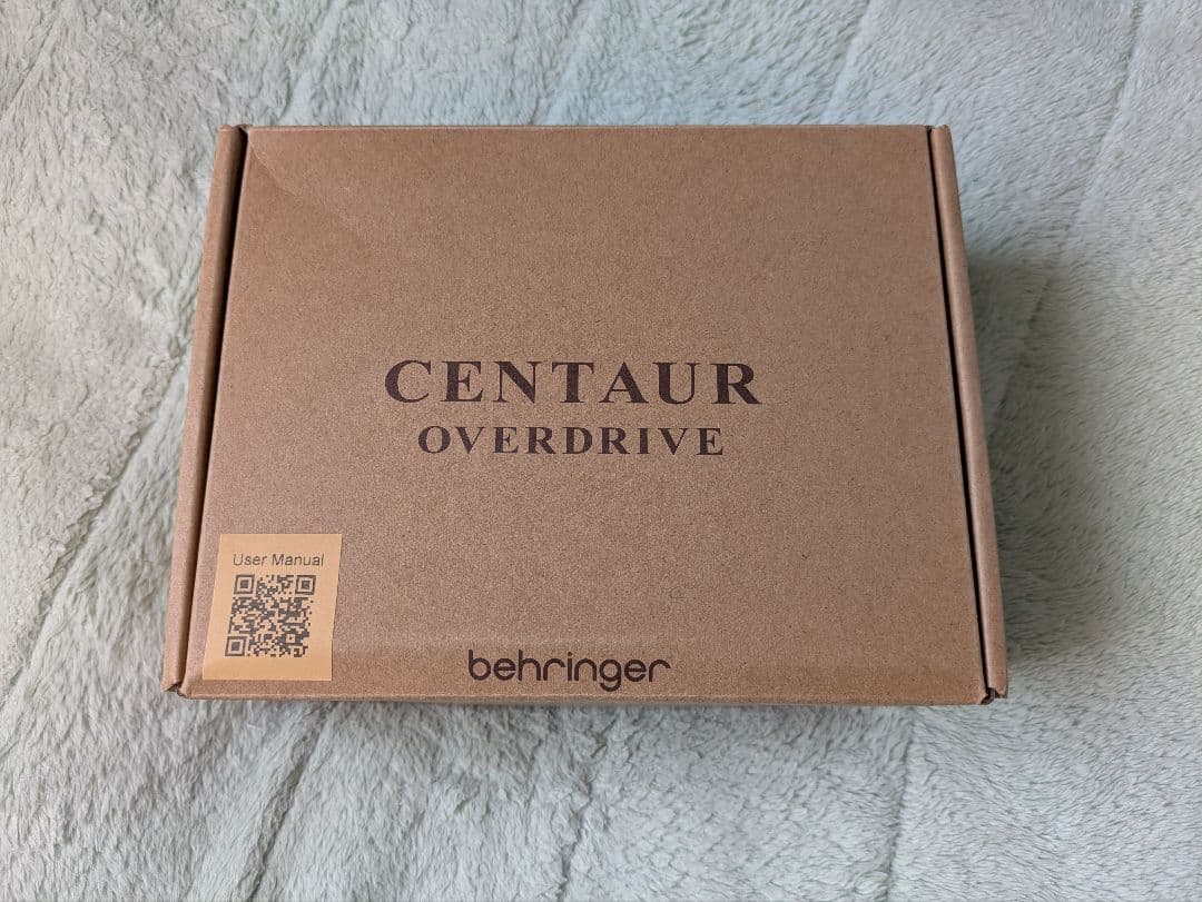 behringer CENTAUR OVERDRIVE 初期デザイン ベリンガー