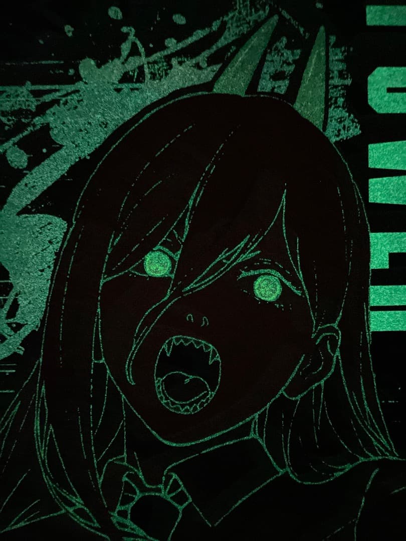 台湾劇場特典　チェンソーマン　蓄光A3ポスター　パワー