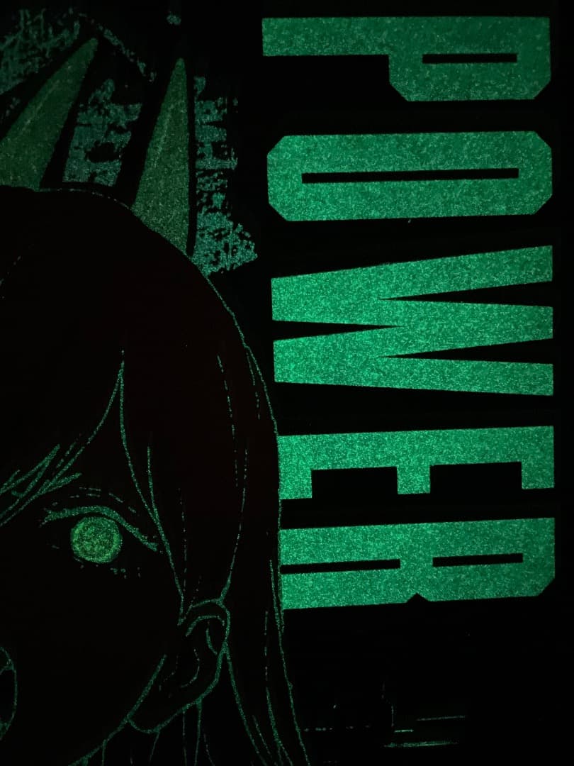 台湾劇場特典　チェンソーマン　蓄光A3ポスター　パワー