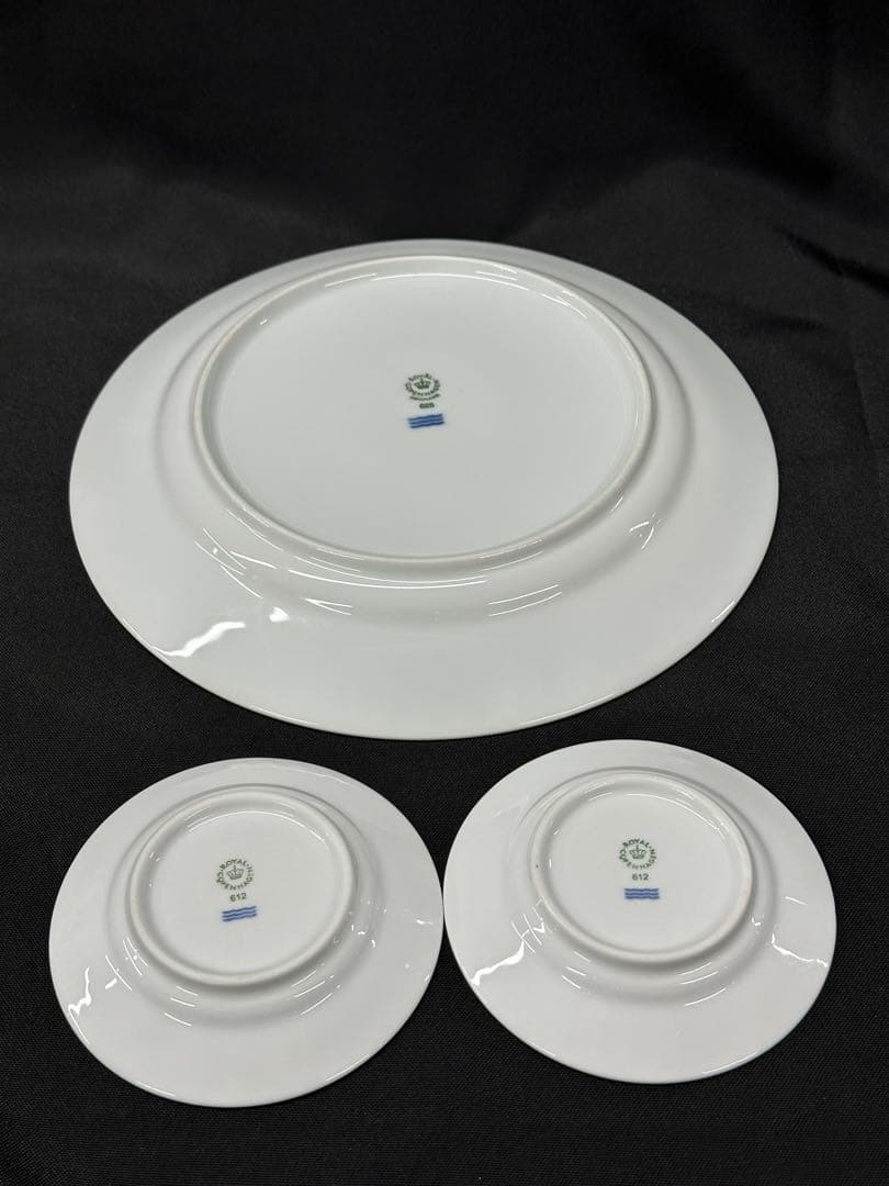 【USED】  ホワイトエレメンツ　プレート　3P