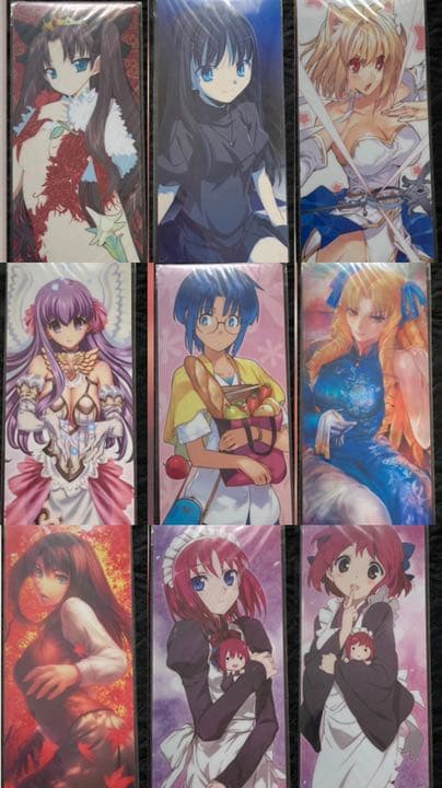 TYPE-MOON コミケ限定　キャラクタークリアポスター（未開封）