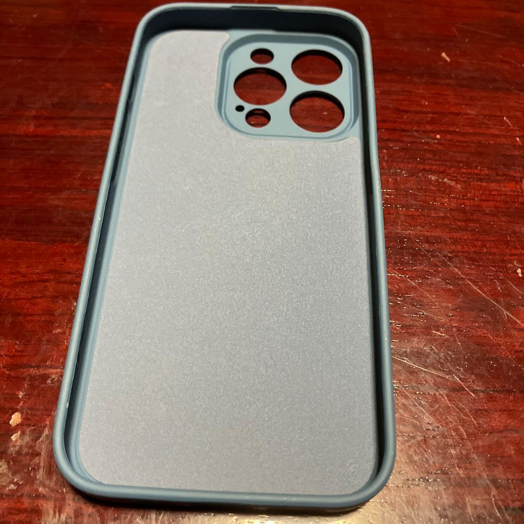 iPhone 15 Pro ブルーチタニウム 本体　iFace ケース付き