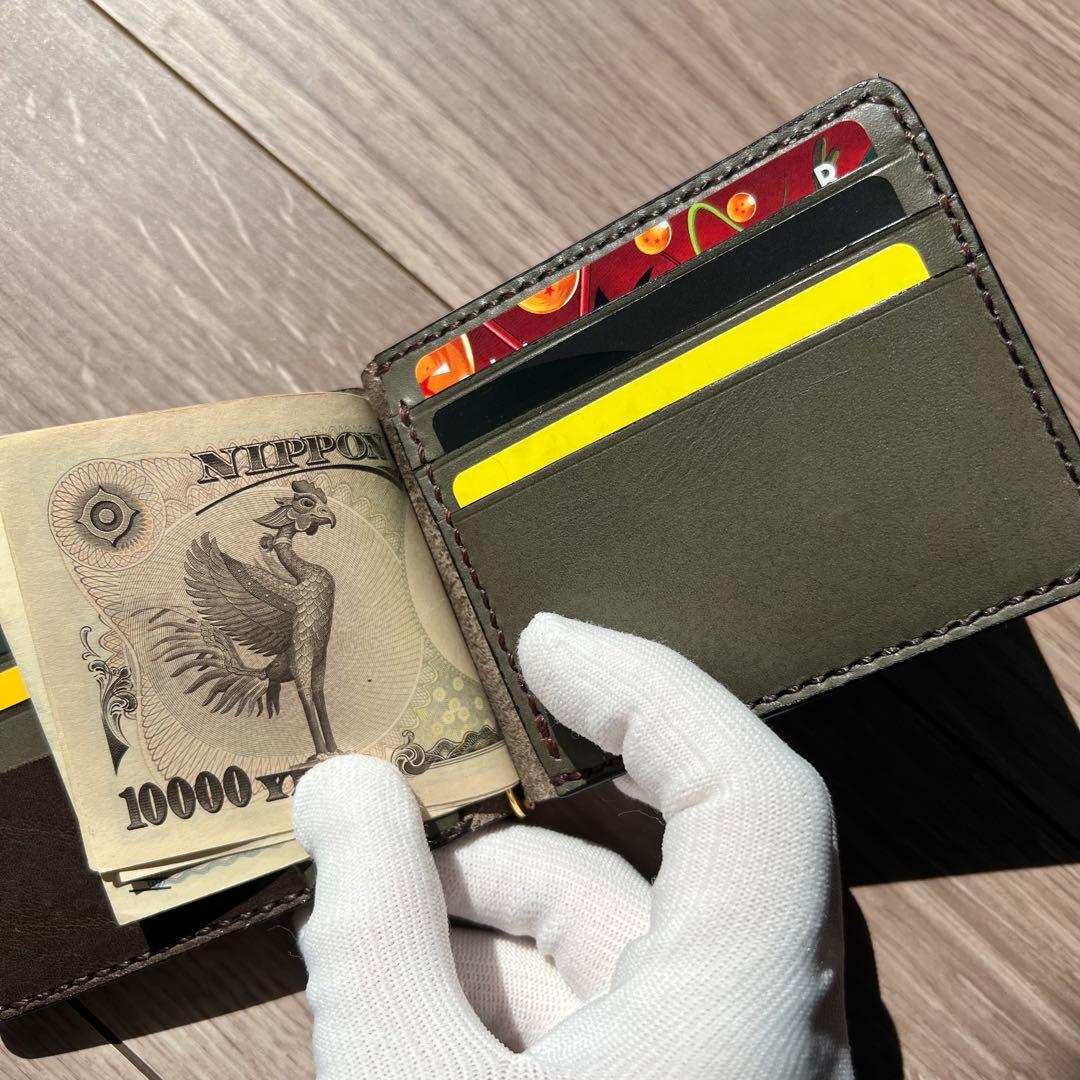 マネークリップ/ケース/セット売り/ミッスーリレザー使用