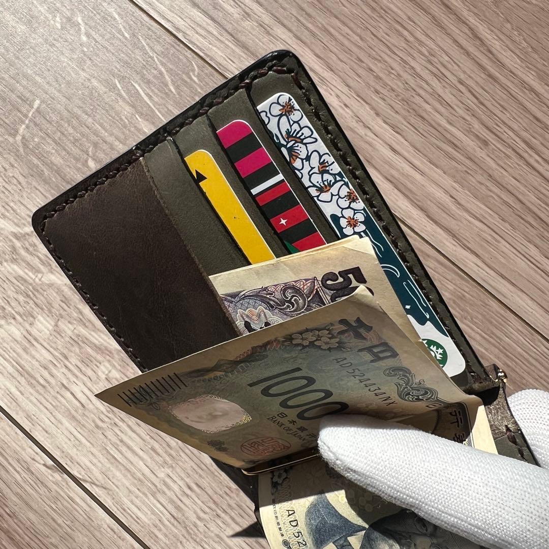 マネークリップ/ケース/セット売り/ミッスーリレザー使用