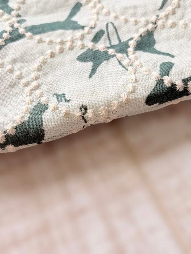 専用⚘ハンドメイドお散歩トート◌runrunrun柄タンバリン柄◌ミナ好きのお方