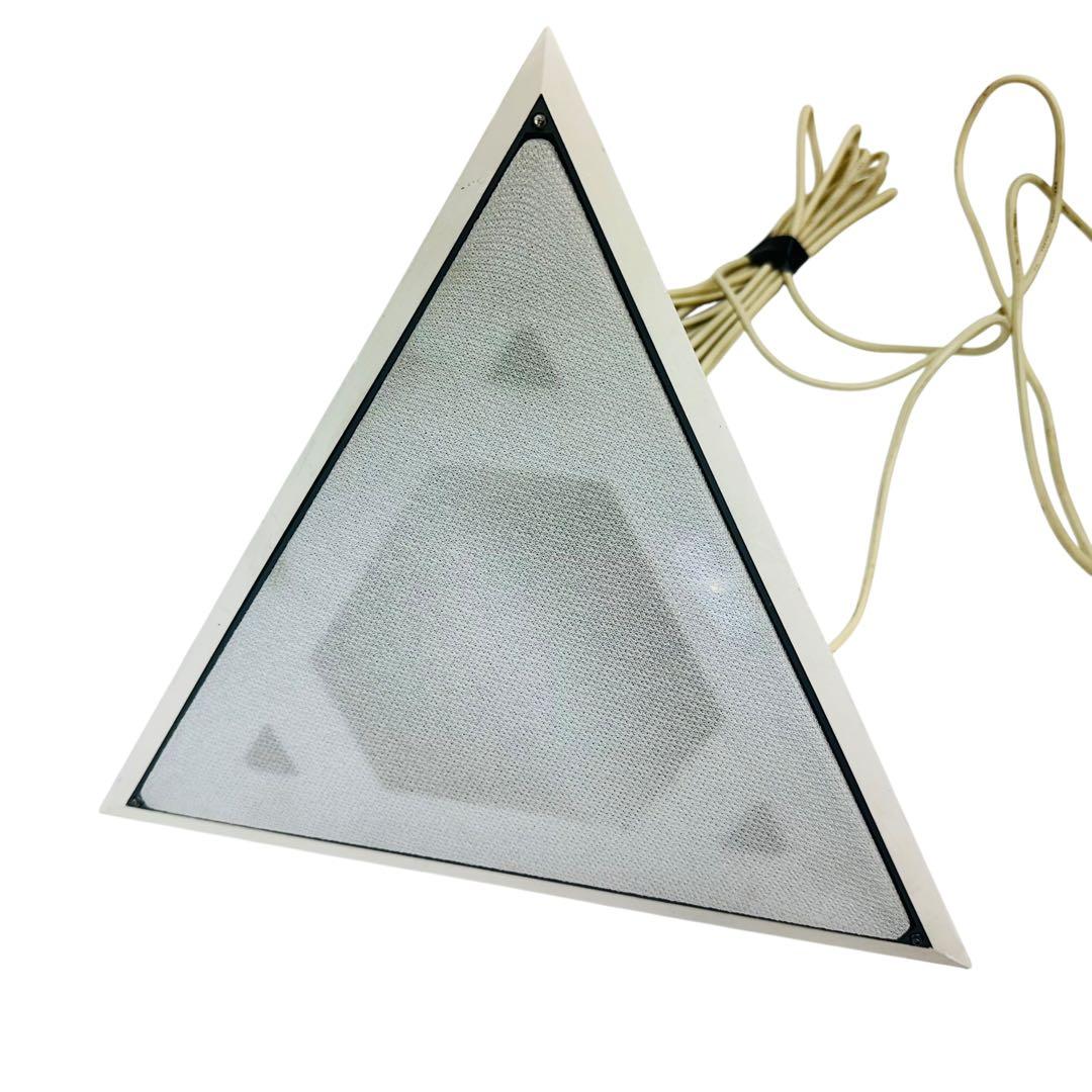 【1台のみ、ロゴ付き】TOA スピーカー　三角　2つセット