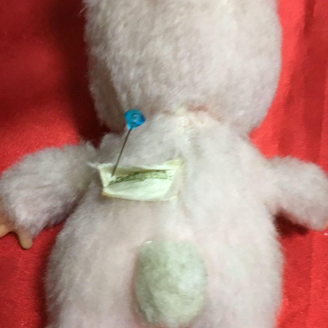 昭和レア日本製ぬいぐるみ★セキグチ  チムたん　ウサギ　Sekiguchi ⑤