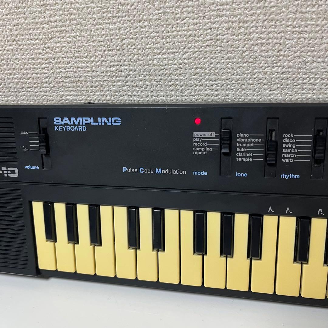 希少 動作品 CASIO SK-10 サンプリング キーボード