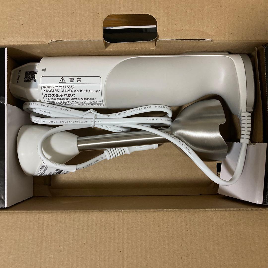 【~12/6限定値下げ】 Panasonic MX-S302-Wハンドブレンダー