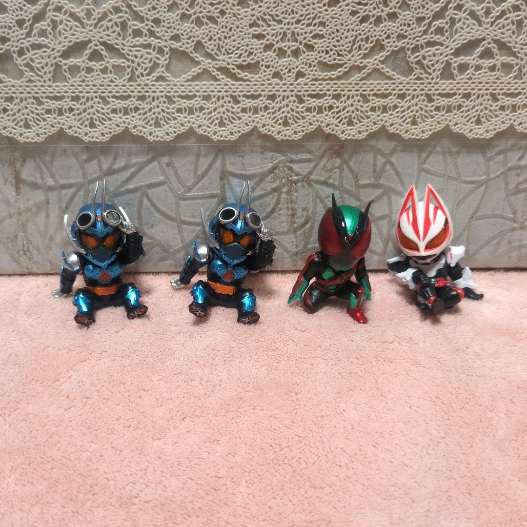 仮面ライダー　ソフビ　フィギュア　 まちぼうけガチャ　フィギュアまとめ売り