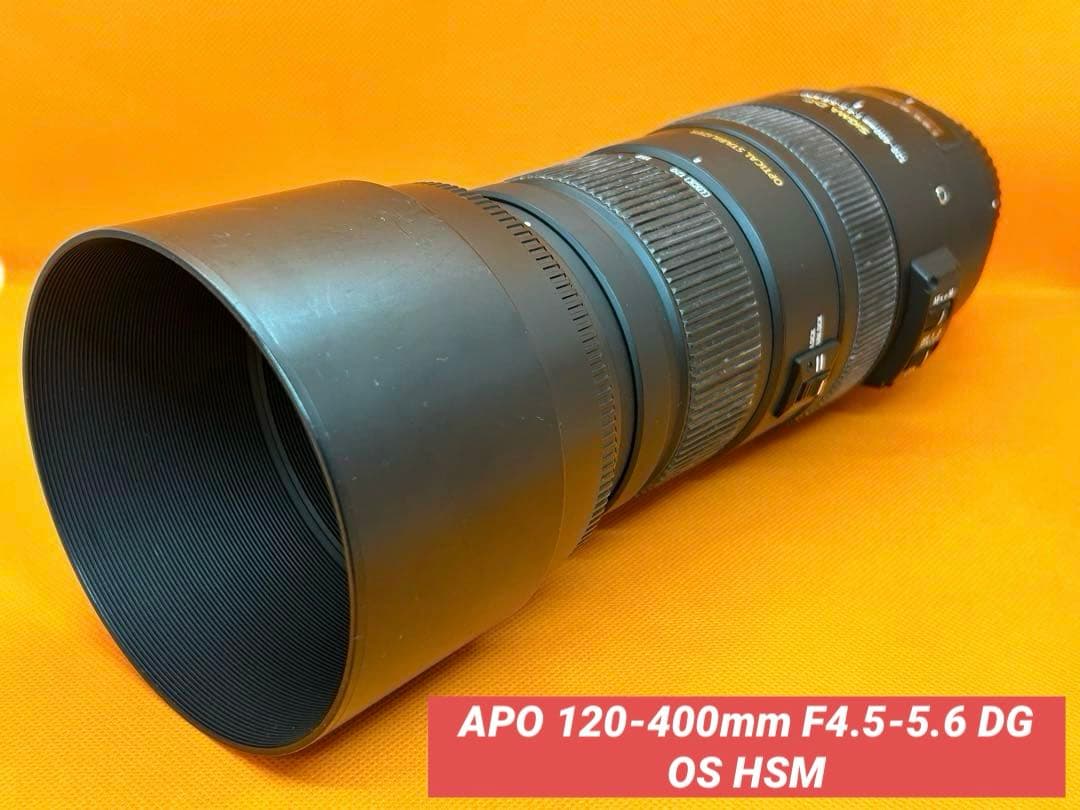 シグマ APO 120-400mm 4.5-5.6 DG OS HSMキヤノン用