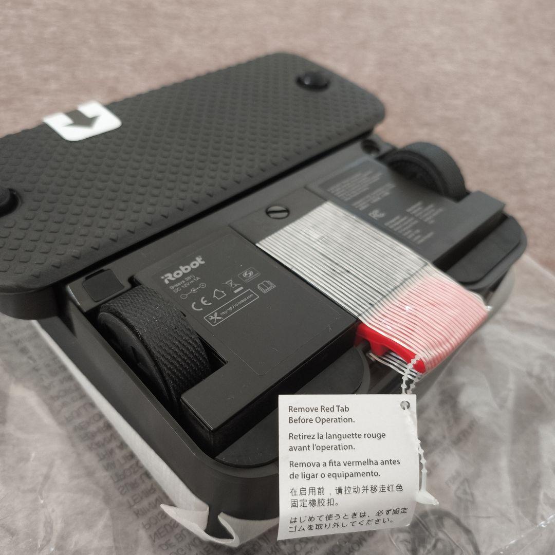 【未使用】iRobot Braava 381j 床拭きロボ　ブラック　※写真追加