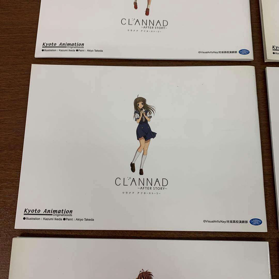 ❶CLANNAD クラナド AFTER STORY MINI線画・背景画集 8冊