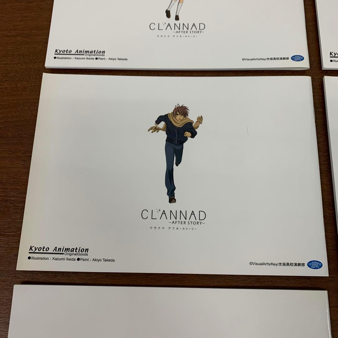 ❶CLANNAD クラナド AFTER STORY MINI線画・背景画集 8冊