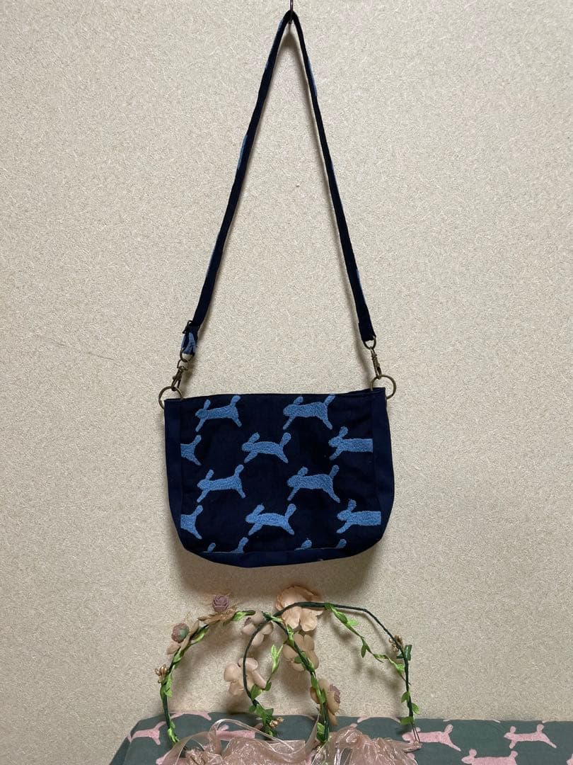ミナペルホネン　ハンドメイド　バッグ　ショルダーバッグ　ミニバッグ　インバッグ