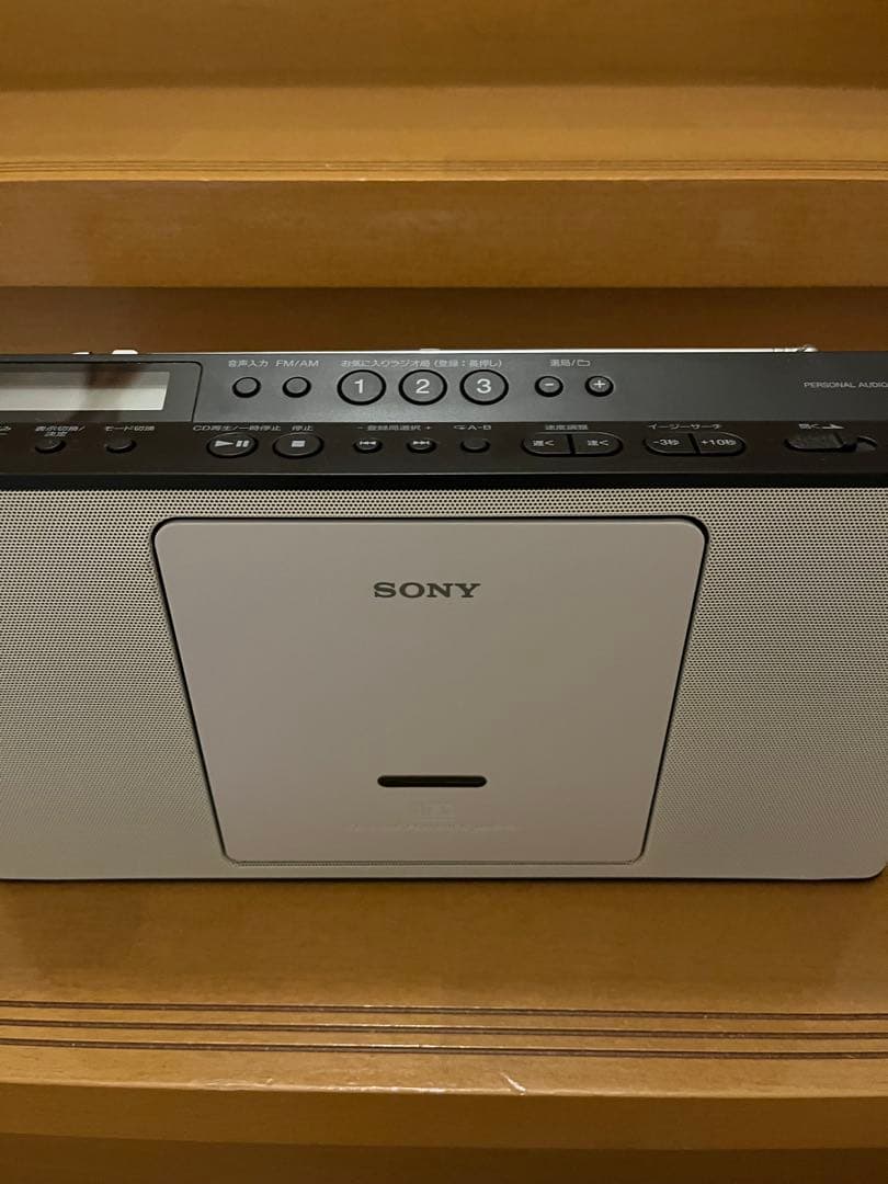2020年製SONYポータブルオーディオシステムZS-E80